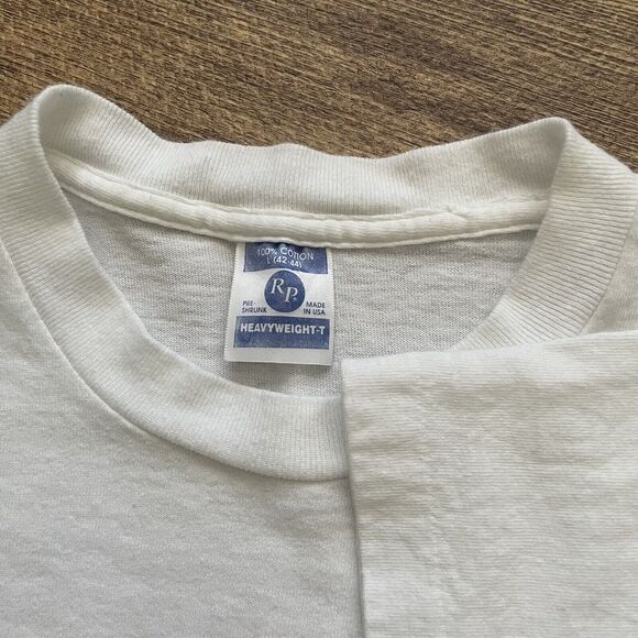 Vintage Wake Forest University T-Shirt Size M 1990s White Basketball NCAA - Picture 4 of 6